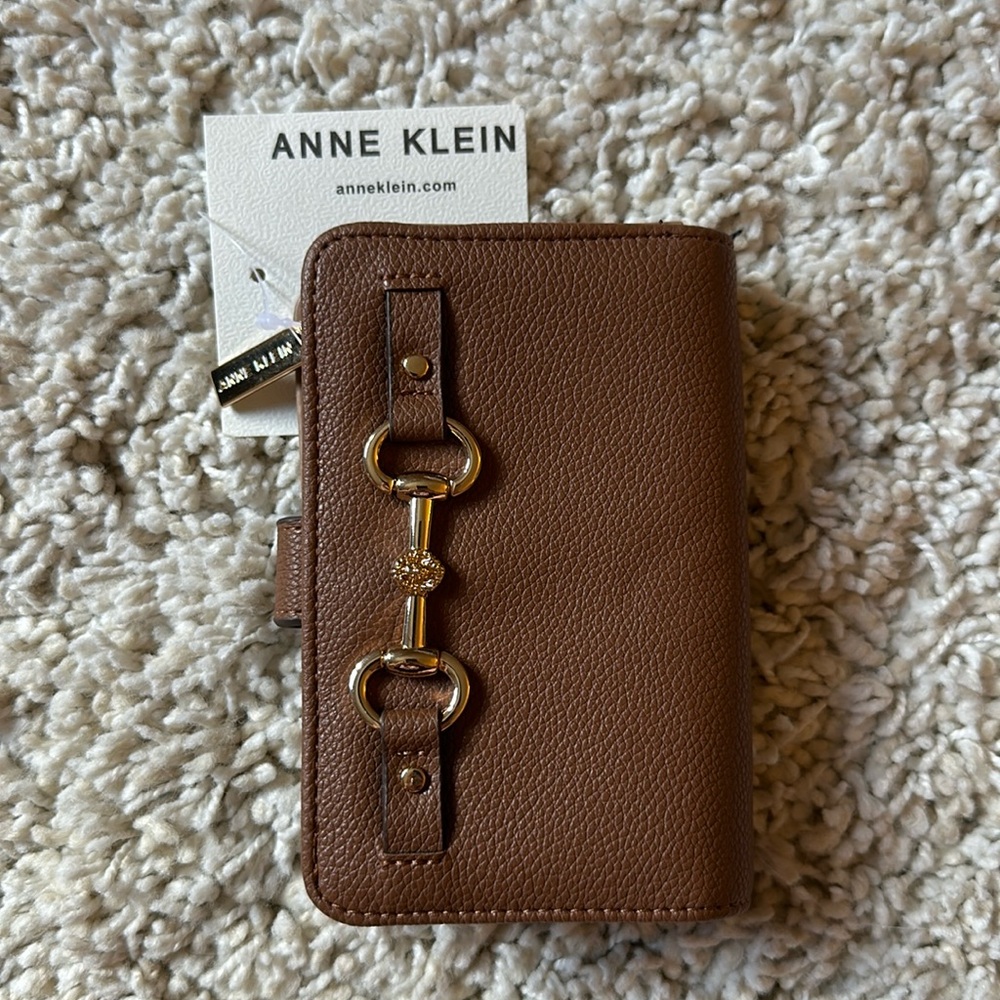 Brand new brown and gold wallet